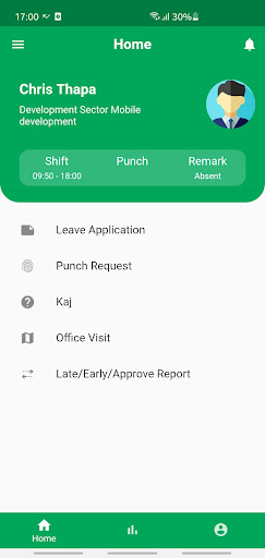 Android application Hamro Hajiri screenshort