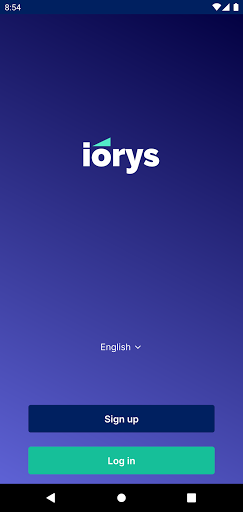 Android application iorys screenshort
