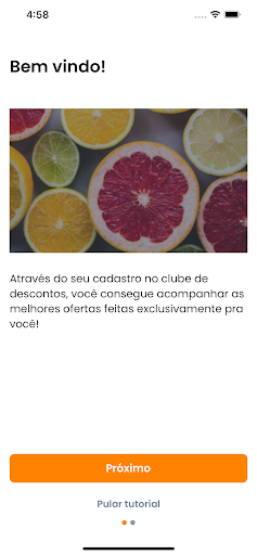 Android application Clube RR screenshort