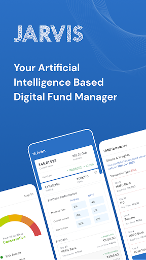 Android application JARVIS INVEST screenshort