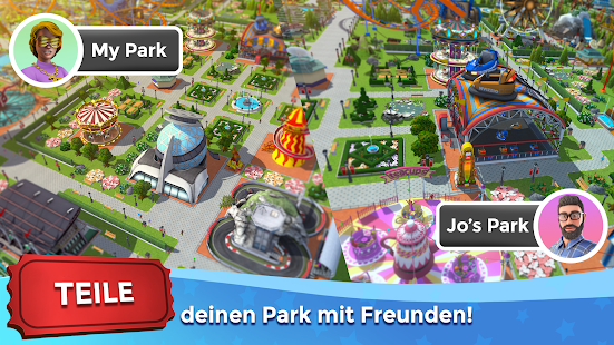 RollerCoaster Tycoon Touch Screenshot