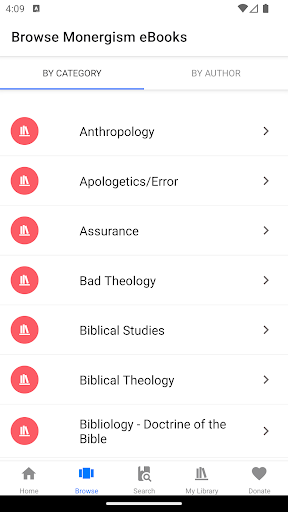 Monergism eBook Library Screen 2