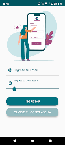 Android application Amicos screenshort