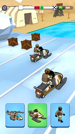 Game screenshot Army Shape Transform Race apk download