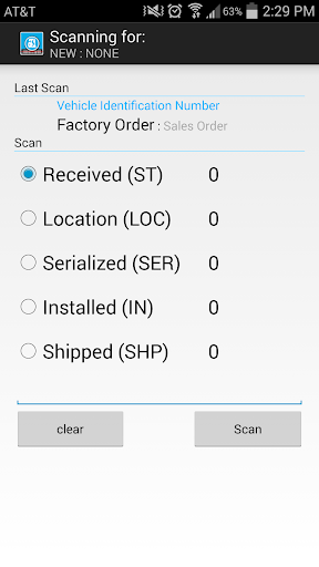 Android application Vehicle Scanning 4 screenshort