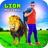 Lion photo editor icon