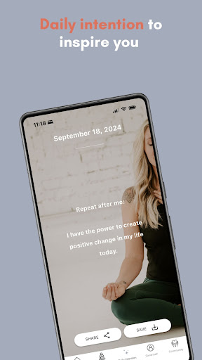 Screenshot of Intentionology™ - Yoga Nidra