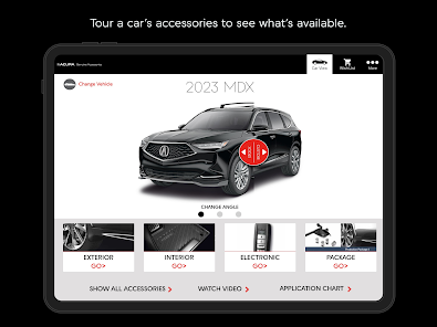 Acura genuine accessories deals
