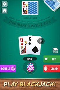 Blackjack 21! Master Of Cards - Free & Offline