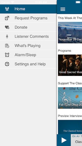 The Classical Station Screen 3