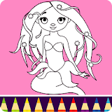 Little Mermaid Coloring icon