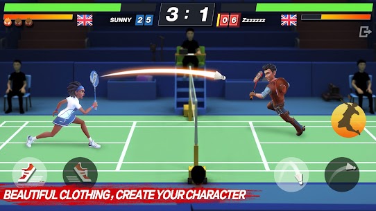 Badminton Blitz MOD APK 1.2.2.3 (Unlimited Money) 4