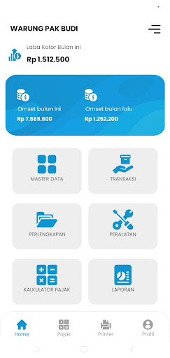 Android application AccounTax screenshort