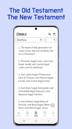 Bible - King James Version Screen 3