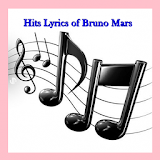 Hits Lyrics of Bruno Mars song icon