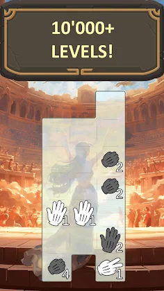 Rocky Paper Offline Puzzle - Screenshot 2