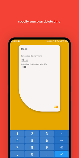 Mark - Auto Screenshot deleter Screen 3