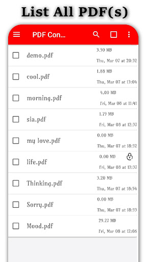 PDF Convertor - PDF Reader,Edi Screen 3