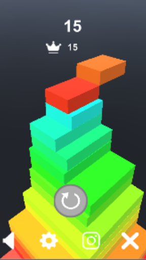 Super floor rainbow color