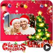 Christmas Video Maker With Photo Frame