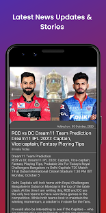 CricBuddy Live Line: Cricket Scores and Updates