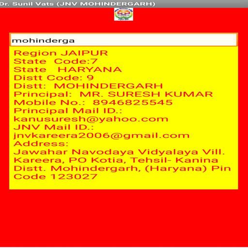JNV Contact Information