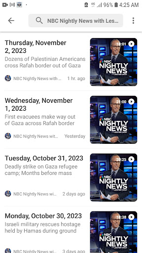 Global News App: News Podcast Screen 3