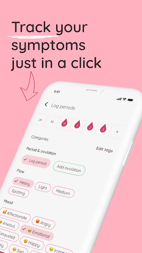 Screenshot of Life: Period Tracker Calendar