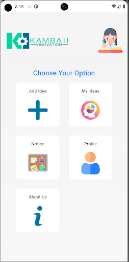 Kambaii idea challenge Screen 2