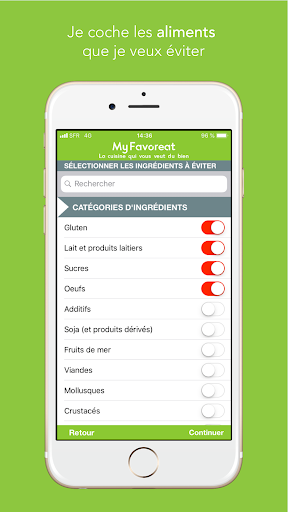 MYFAVOREAT - Le GPS alimentair
