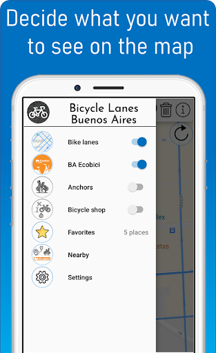 Bicycle Lanes Buenos Aires Screen 2
