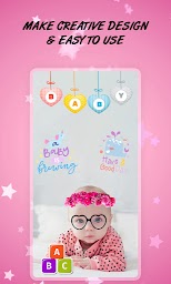 Baby Photo Editor : Baby Frames Month By Month