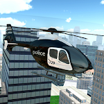 Cover Image of Download Police Helicopter City Flying  APK