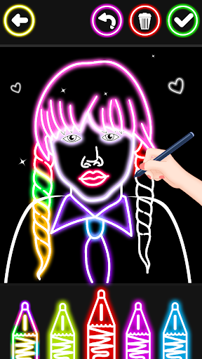 Princess Coloring Book Glitter Screenshot 1 - AppWisp.com