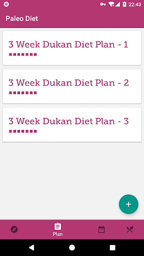 21-Day Dukan Diet Plan Screen 3