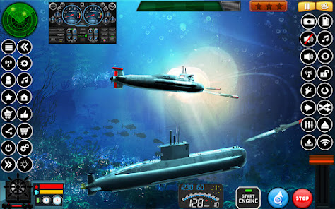 Screenshot 12 Submarine Navy Warships battle android