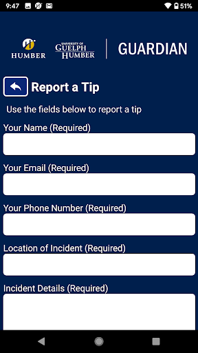 Humber Guardian Screen 3
