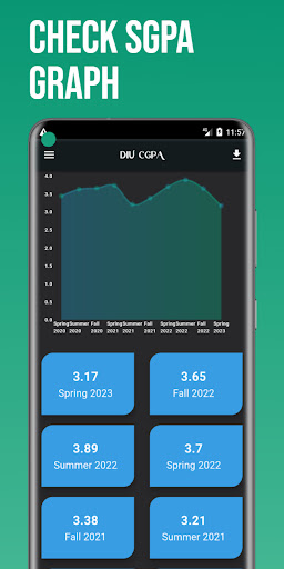 DIU CGPA Screen 3