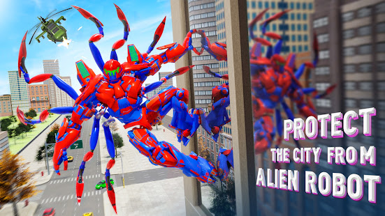 Spider Robot Car Transform War  Screenshots 2