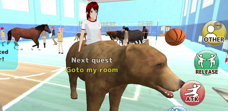 Animal School Simulator. girls