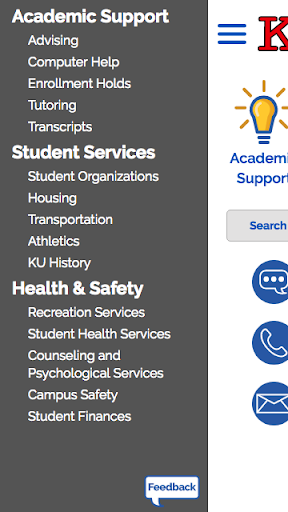 KU Info Screen 2