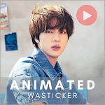 Cover Image of Tải xuống Jin BTS Animated WASticker  APK