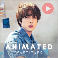 Jin BTS Animated WASticker