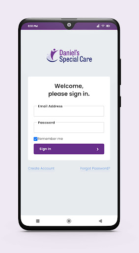 Android application Daniels Special Care screenshort