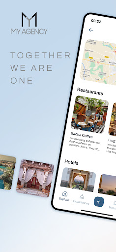 Android application MY AGENCY screenshort