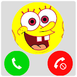 Fake Call From sponge bob icon