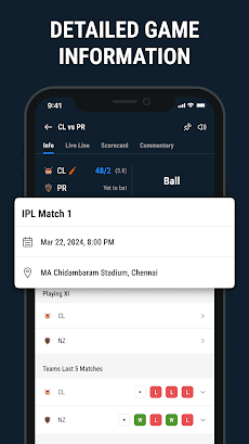 CricLive : Live score for IPLのおすすめ画像2
