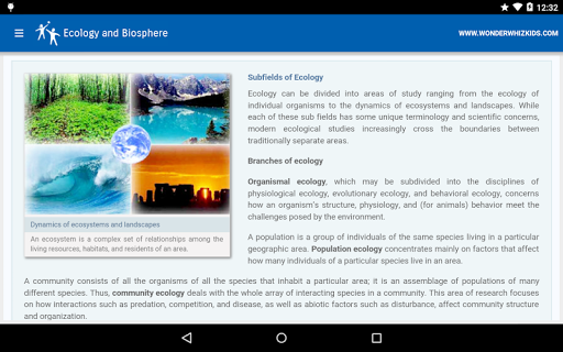 Ecology and Biosphere Screen 2