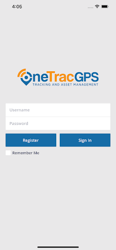 Android application OneTracPro Mobile Client screenshort