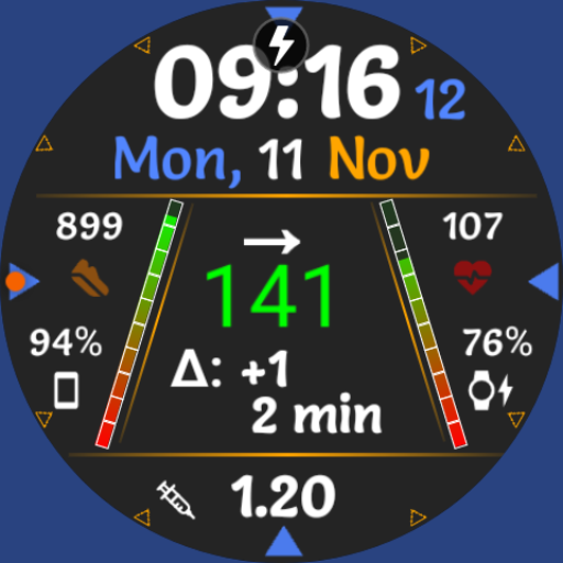 GDC-251 Diabetes Watch Face Windows에서 다운로드